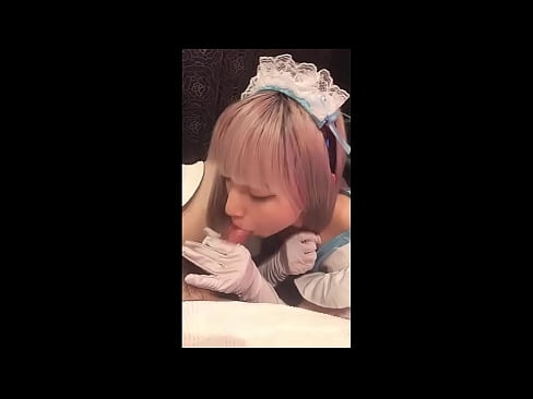 ❤️ Japoniako idoloa [mayuka], neskame frantsesaren mozorroa, 1. zatia, putzua eta ukenduarekin jerk off ️ Izorratu bideoa gugan ️❤